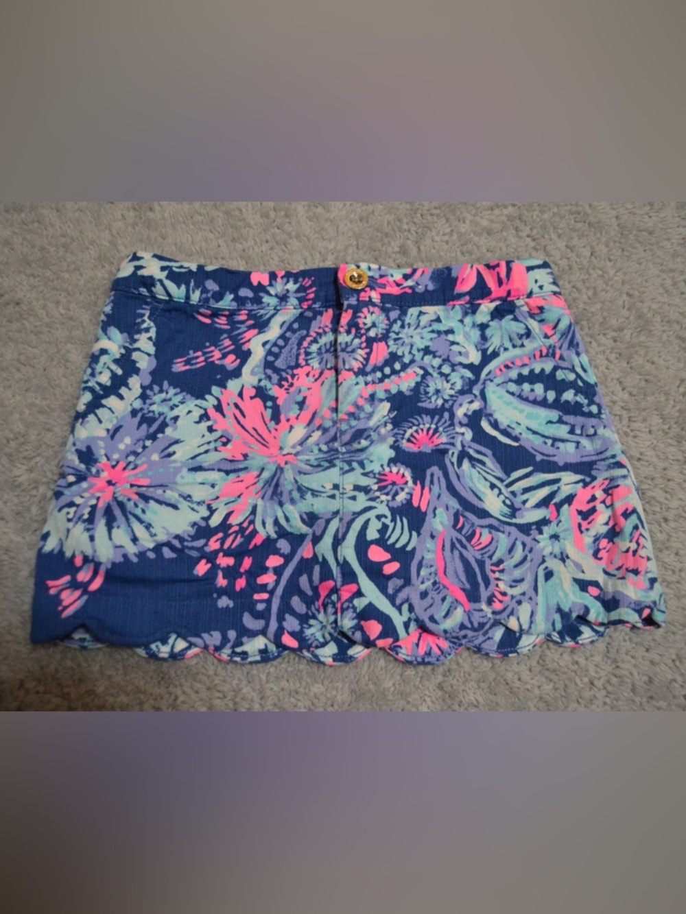Lilly Pulitzer Mini Colette Scallop skort